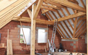 Scragged Oak attic trusses
